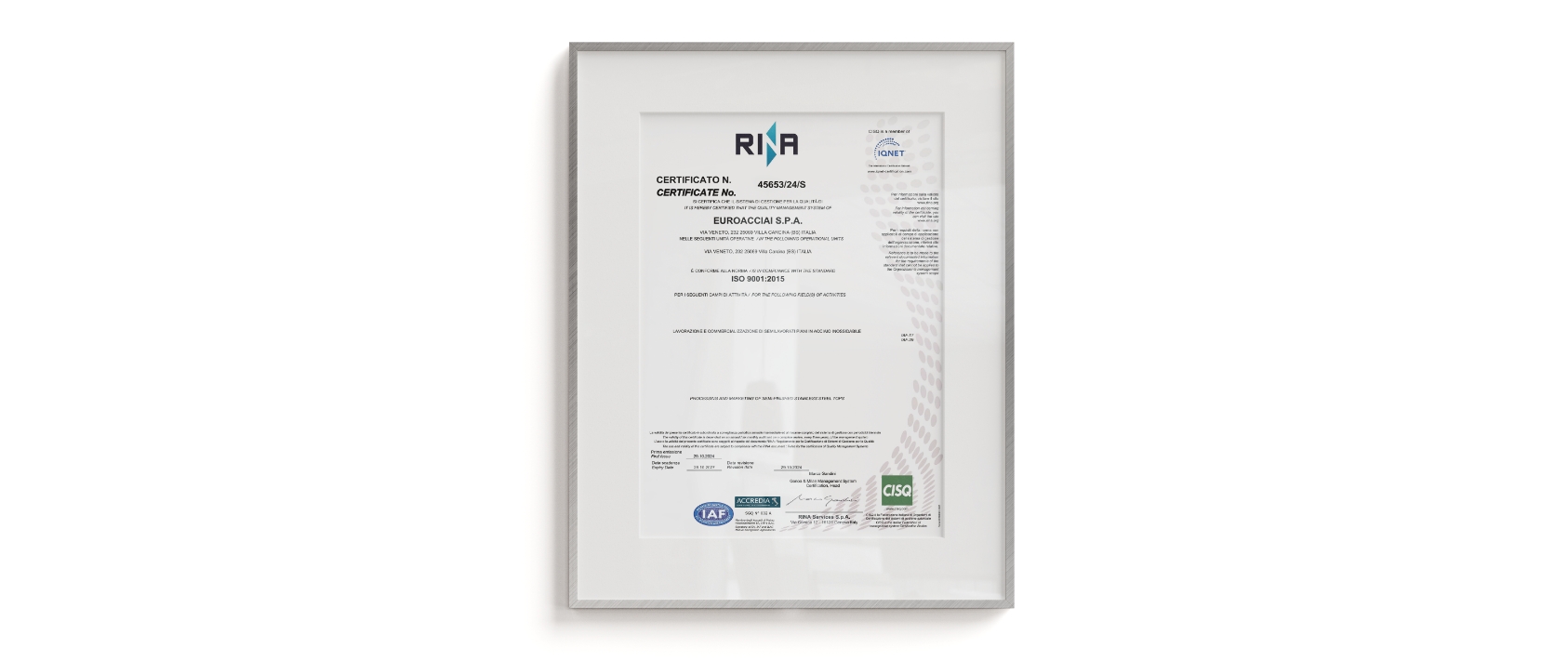 ISO 9001:2015